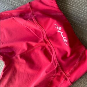 EUC Red Alphalete Pulse Kinetic Leggings - Size Medium M